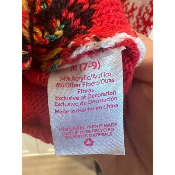 Santa Favorite No Boundaries Christmas Sweater Medium - Picture 3 of 4